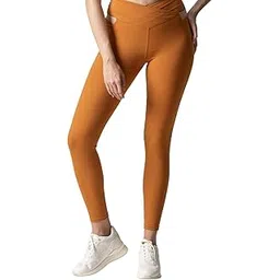 strch Women's Nylon High Waist Slim Fit Ankle Length CrissFit Flow Leggings | Stylish and Comfortable Yoga Pants/Active wear Tights for Gym, Sports, Workout, Casual Outings-picture-28