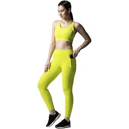 strch Women's Nylon High Waist Slim Fit Vital Rise Legging | Ankle Length, Stretchable, Moisture-Wicking Activewear for Sports, Yoga, Gym, Running | Supportive & Comfortable Fit-picture-12