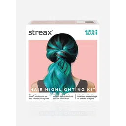 Streax DIY Application Hair Highlighting Kit - Aqua Blue-picture-23