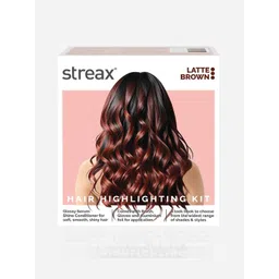 Streax DIY Application Hair Highlighting Kit - Latte Brown-picture-35