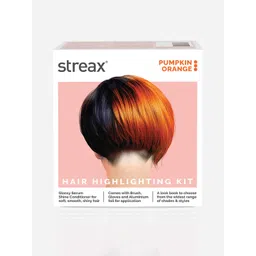 Streax DIY Application Hair Highlighting Kit - Pumpkin Orange-picture-19