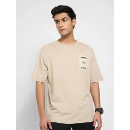 Street 808 by Pantaloons Beige T-Shirt-picture-38
