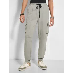 Street 808 By Pantaloons Green Cotton Regular Fit Joggers-picture-46