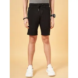 Street 808 By Pantaloons Jet Black Regular Fit Shorts-picture-18
