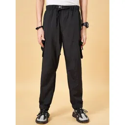 Street 808 by Pantaloons Men Mid Rise Side Pockets Joggers-picture-16