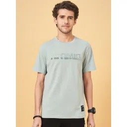 Street 808 By Pantaloons Nile Blue Regular Fit T-Shirt-picture-37