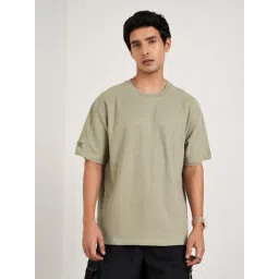 Street 808 By Pantaloons Seagrass Cotton Loose Fit Printed T-Shirt-picture-37