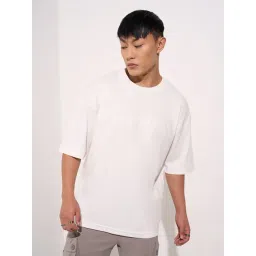 Street 808 By Pantaloons White Boxy Fit T-Shirt-picture-42