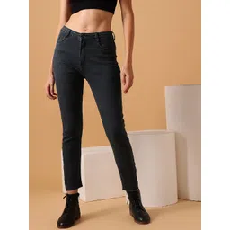 street 9 basics STREET 9 Women Narrow Slim Fit Clean Look Stretchable Jeans-picture-29