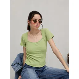 STREET 9 Ribbed Cotton Top image 3