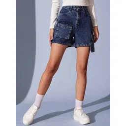 STREET 9 Women Denim Denim Shorts-picture-39