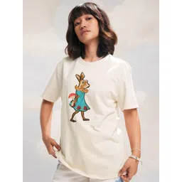 street by tokyo talkies Tokyo Talkies Women Printed Pockets T-shirt-picture-17