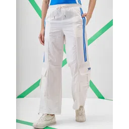 Street By Tokyo Talkies Women High-Rise Straight Fit Cargos Trousers-picture-17