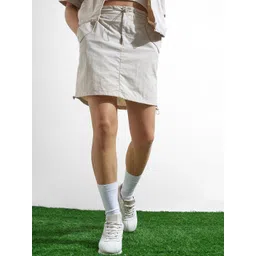 Street By Tokyo Talkies Women High Rise Straight Fit Mini Skirts-picture-24