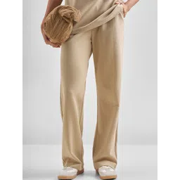 Street By Tokyo Talkies Women Solid High-Rise Regular Fit Trousers-picture-27