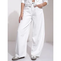 Street By Tokyo Talkies Women Straight Fit High Rise Stretchable Jeans-picture-37