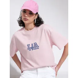 Street By Tokyo Talkies Women Typography Printed Round Neck T-shirt-picture-28