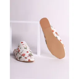 Street Style Store Women Printed Mules Flats-picture-16