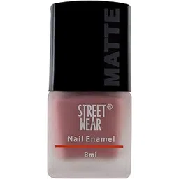 Street Wear Matte Nail Enamel, Tickled Pink, 8ml-picture-29
