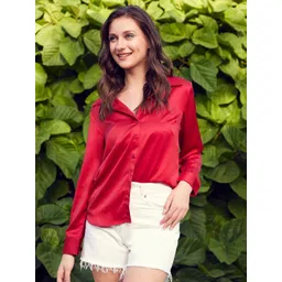 street9 Women Regular Fit Solid Casual Shirt-picture-20