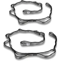 Streetup India® Nylon 6 Loop Strong Daisy Chain for Extension of Aerial Hammock, Yoga Swing| Climbing/Hanging Strap (Set of 2)-picture-32