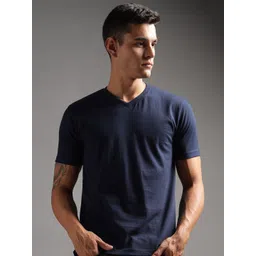 String Scape Men Supima Cotton V Neck T-Shirt-picture-33