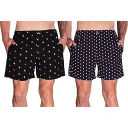 string Men Boxer Shorts/Premium Cotton Boxers Side Pocket Printed 0304 (Pack of 2)-picture-21