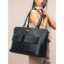 Strokes by Namrata Mehta Black Extra Large Tote Bag-picture-18