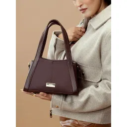 Strokes by Namrata Mehta Deep brown Small Handbag-picture-39