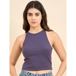 Strong And Brave Women Ribbed Tank Crop Top-picture-27
