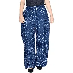 sttoffa 100% Cotton Printed Women Wear Palazzo Pant Trouser 36 Inch Length-picture-49