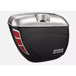 Studds 10L Silver Grey Mobike Side Luggage Safari Box-picture-34