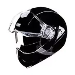Studds Black Large (580 mm) Flip Off-Full Face Helmet, Downtown-picture-40
