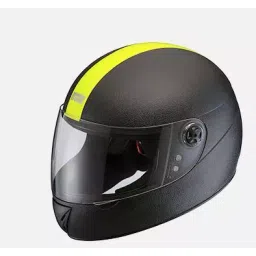 Studds Black With Fluorescent Yellow Strip Xtra Large (600 mm) Full Face Helmet, Chrome Elite-picture-43
