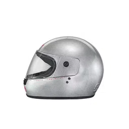 Studds BRAVO Silver Grey 570 mm Medium Full Face Helmet, BRAVOSILVERGREY-picture-28