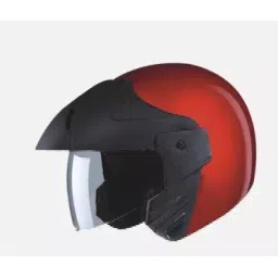 Studds Cherry Red Large (580 mm) Open Face Helmet, Ninja Concept Eco-picture-31