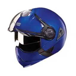Studds Flame Blue Medium (570 mm) Flip Off-Full Face Helmet, Downtown-picture-16