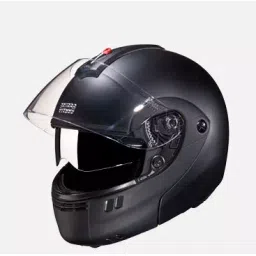Studds Matt Black Large (580 mm) Flip Up-Full Face Helmet, Ninja 3G Double Visor-picture-18