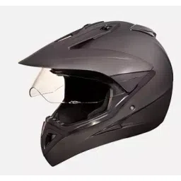 Studds Matt Black Medium (570 mm) Off Road-Full Face Helmet, Motocross With Visor-picture-26