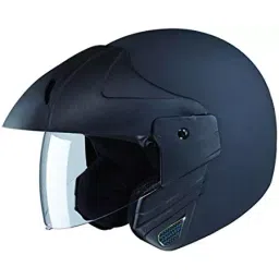 Studds Matt Black Xtra Large (600 mm) Open Face Helmet, Ninja Concept Eco-picture-13