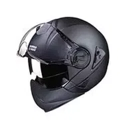 Studds Matte Black Large (580 mm) Flip Off-Full Face Helmet, Downtown-picture-17