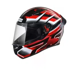 Studds N1 Black & Red Xtra Large (600 mm) Full Face Helmet, Thunder D6 Decor-picture-32