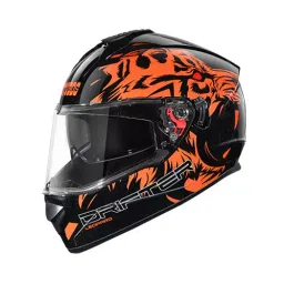 Studds N10 Black Xtra Large (600 mm) Full Face Helmet, Drifter D2 Decor-picture-19