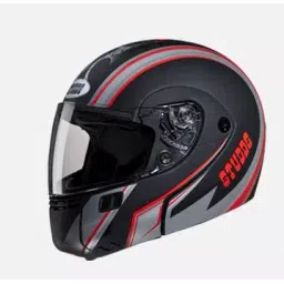 Studds N2 Matt Black Xtra Large (600 mm) Flip Up-Full Face Helmet, Ninja 3G D4 Decor-picture-26