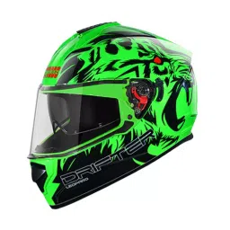 Studds N9 Green Xtra Large (600 mm) Full Face Helmet, Drifter D2 Decor-picture-47