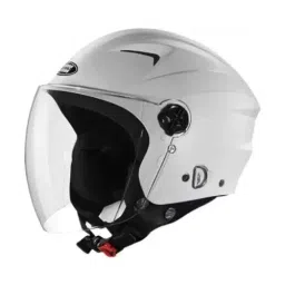 Studds RAY WHITE (580 mm) Large Open Face Helmet, RAYWHITE-image-4