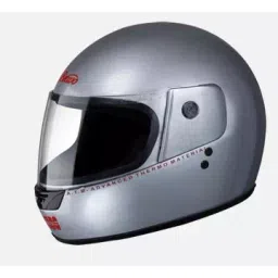 Studds Silver Grey Medium (570 mm) Full Face Helmet, Bravo-picture-15