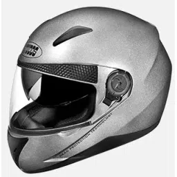 Studds Silver Grey Medium (570 mm) Full Face Helmet, Shifter-picture-20