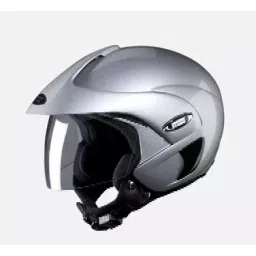 Studds Silver Grey Medium (570 mm) Open Face Helmet, Marshall-picture-17