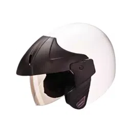 Studds White Large (580 mm) Open Face Helmet, Ninja Concept Eco-picture-28